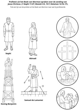 doe-pagina: profeten uit het Boek van Mormon getuigden van Jezus Christus