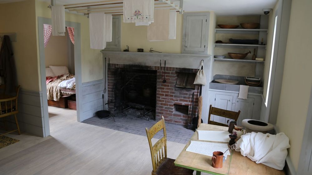 Priesthood Restoration site in Susquehanna, Pennsylvania.  Kitchen in the Smith home.