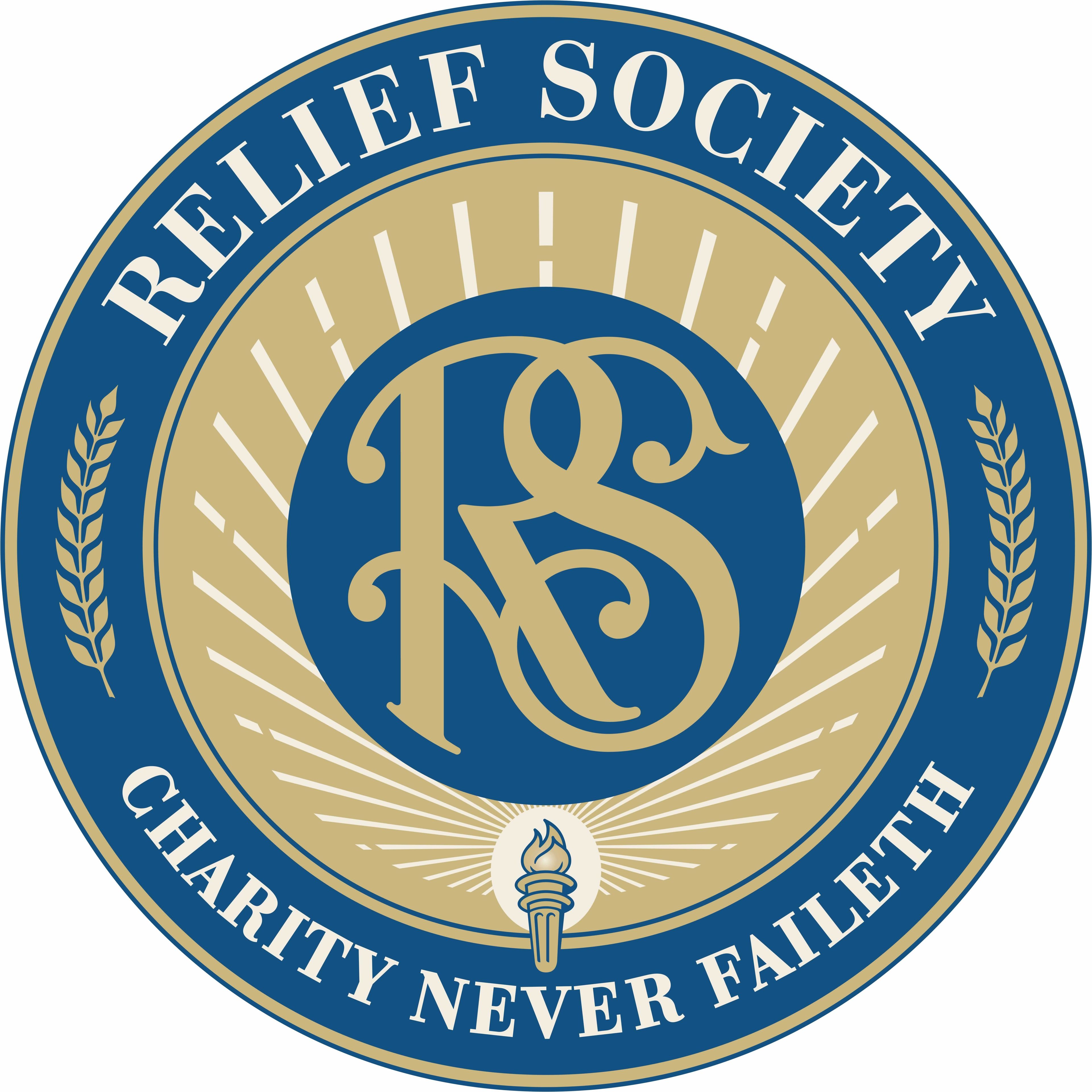 The Relief Society seal.