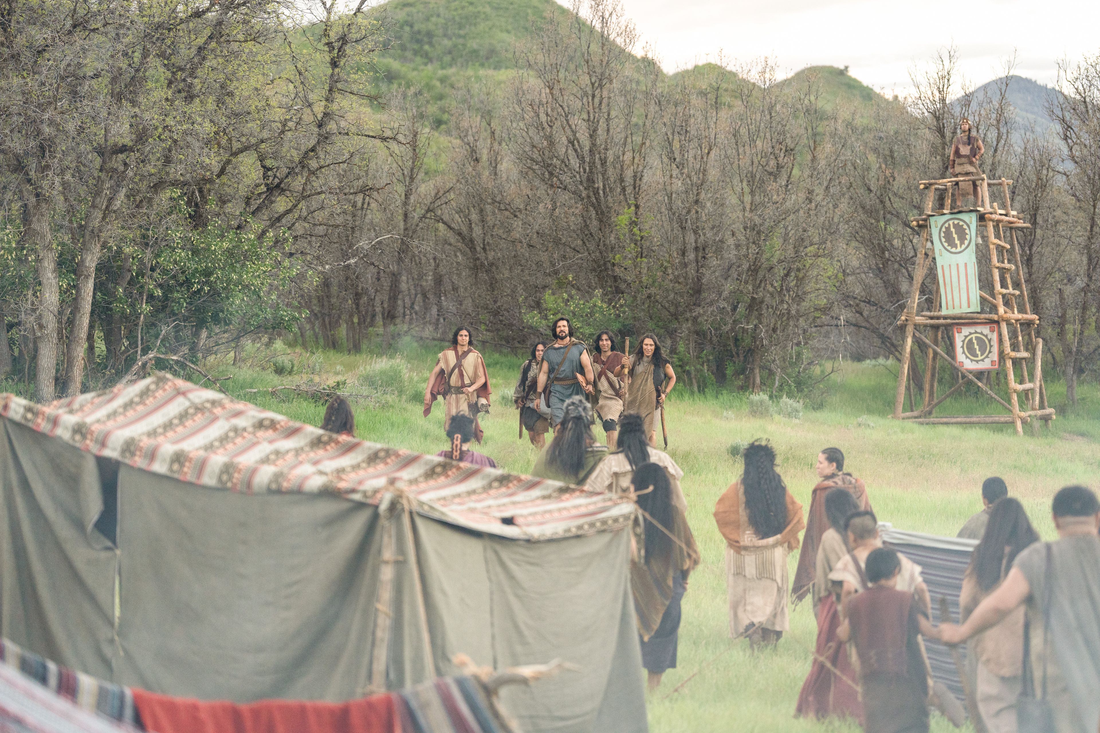 Alma and the sons of Mosiah rush to give the people of Anti-Nephi-Lehi the good news.