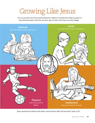 coloring page of children doing different activities