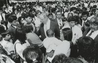 Richard G. Scott with Mexican Saints