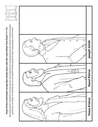 halaman kegiatan: Yesus Kristus memimpin Gereja-Nya melalui para nabi dan rasul