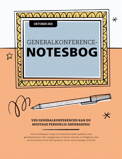 Generalkonference-notesbog