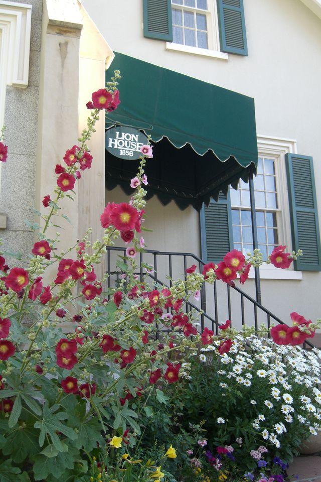 Exterior of the Lion House in Salt Lake City, Utah.