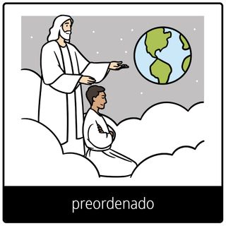 símbolo del Evangelio de preordenado