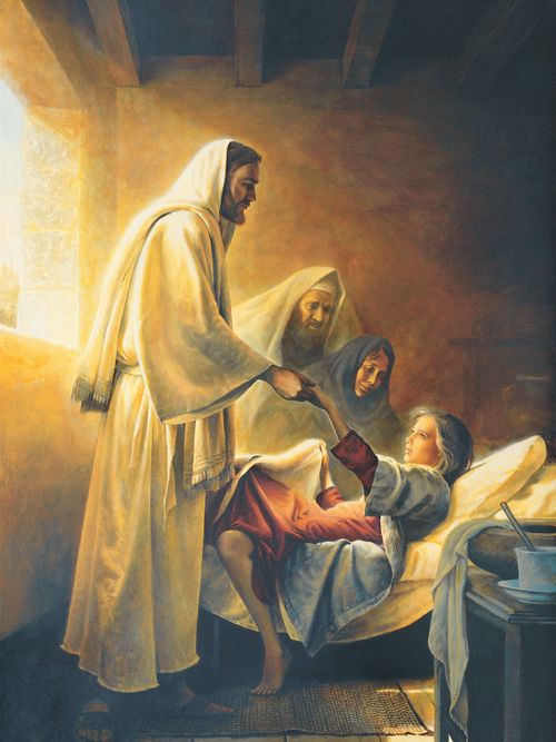 Jesus Raising Jairus’s Daughter