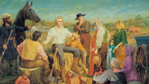 Joseph Smith teaching