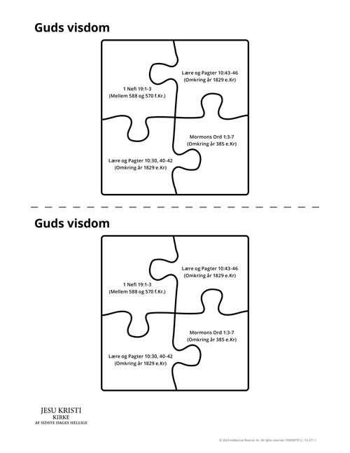 Guds visdom-uddelingsark