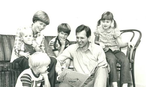 Elder Christofferson with his family