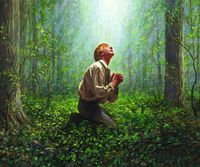 Joseph Smith im heiligen Hain