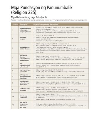 handout, mga babasahin ng mga estudyante