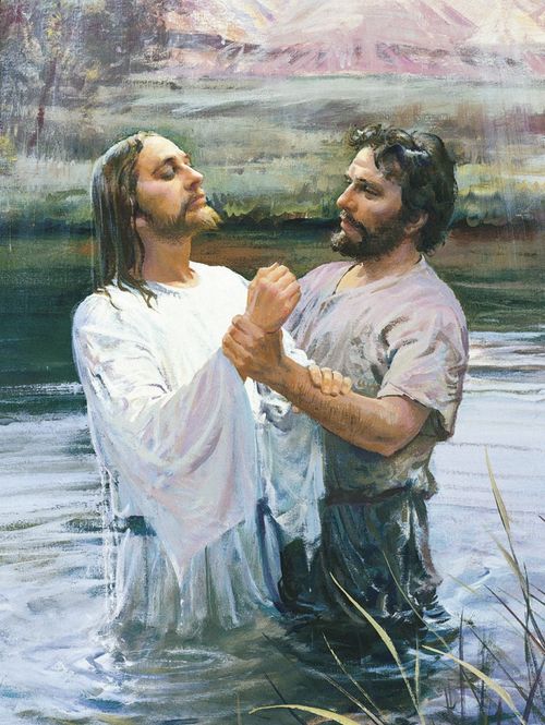 John the Baptist Baptizing Jesus