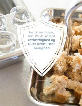 nadverbrød og vand