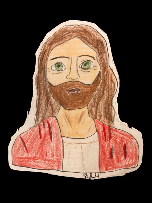 drawing of Jesus