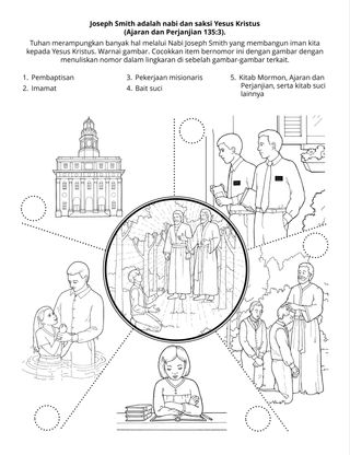 halaman kegiatan untuk anak-anak