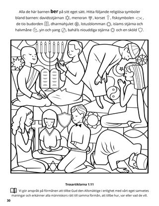 Eleventh Article of Faith coloring page