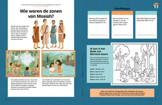 Pdf met kleurplaat van de zonen van Mosiah die prediken