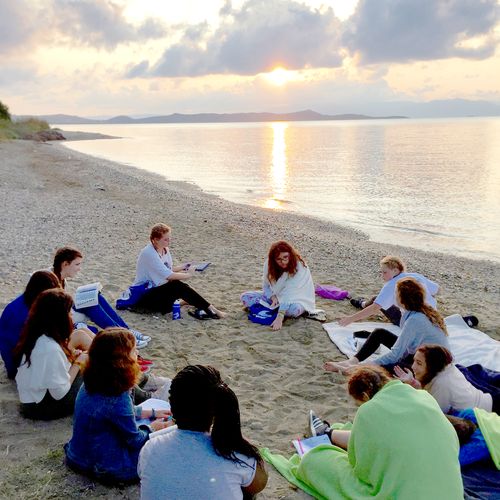 young woman at girls camp