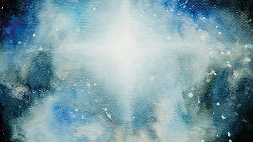 painting of a galaxy