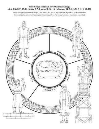 ukurasa wa shughuli: Manabii wa Kitabu cha Mormoni walifundisha kuhusu misheni ya Yesu Kristo