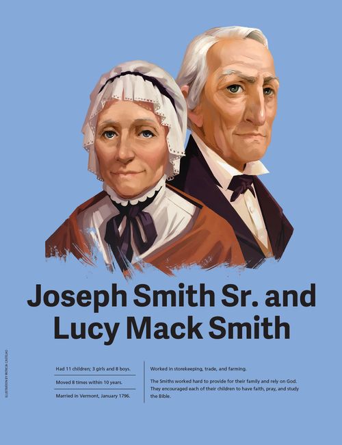 A família de Joseph Sr. e Lucy Mack Smith