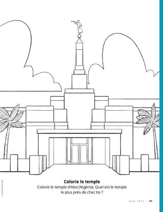 coloring page of temple