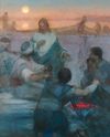Cristo y los pescadores, por J. Kirk Richards