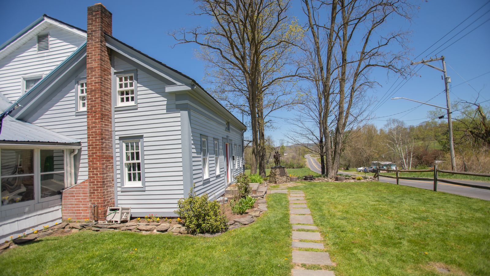 Located in Nineveh, New York, the Knight farm is the location where the Colesville Branch was established. Many Saints, including Emma, were baptized here. Photo taken May 2022.