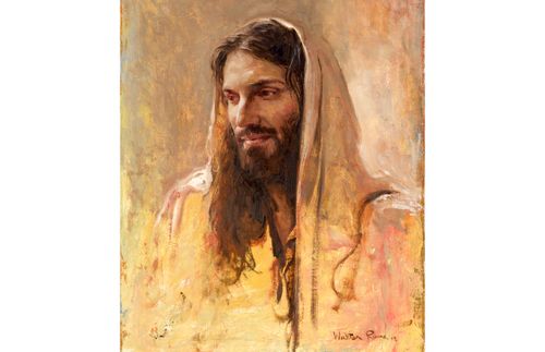 fine art painting of Jesus Christ