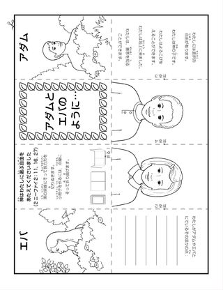 活動ページ：アダムとエバのように，わたしには選択の自由があります