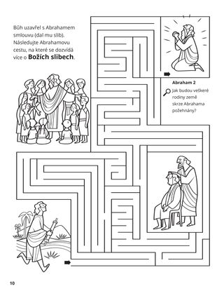 The Abrahamic Covenant coloring page