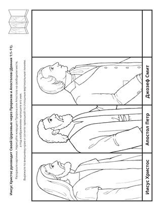 страница с заданием: Иисус Христос руководит Своей Церковью через Пророков и Апостолов