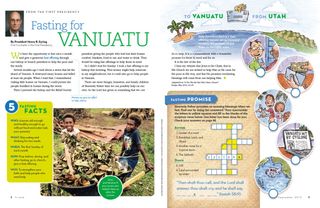 Fasting for Vanuatu