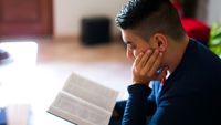 youth reading scriptures