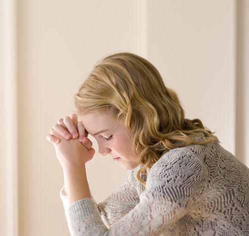 child praying