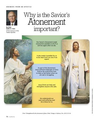 why is the Saviors Atonement important