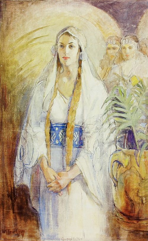 Queen Esther, by Minerva Teichert