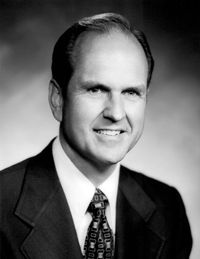 Russell M. Nelson as general Sunday School president in 1971.
