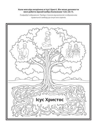 творча сторінка: коли моя віра вкорінена в Ісусі Христі