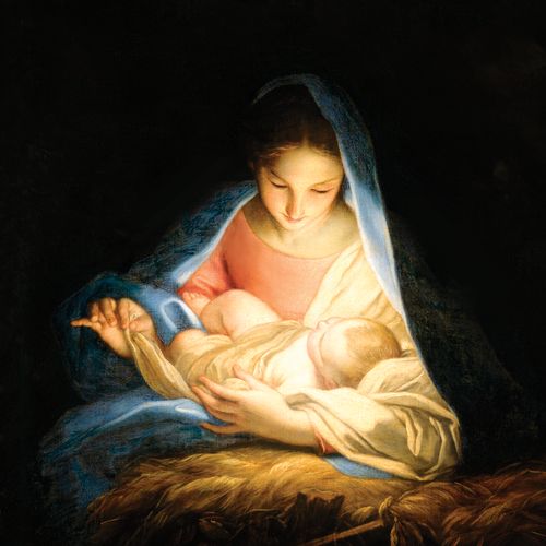 Mary and baby Jesus