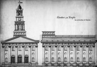 Dibujo del Templo de Nauvoo
