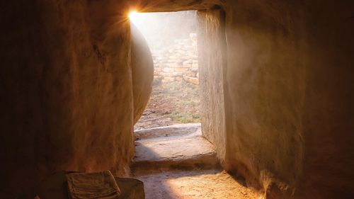 Empty tomb