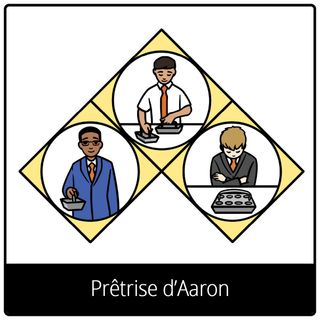 Pictogramme de l’Évangile pour « Prêtrise d’Aaron »