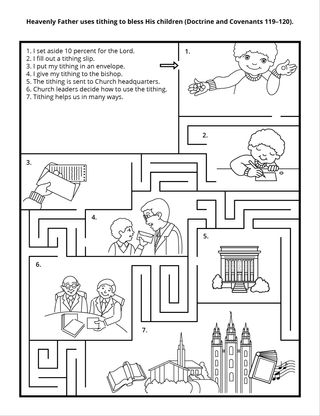 activity page for children