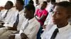 young men in church