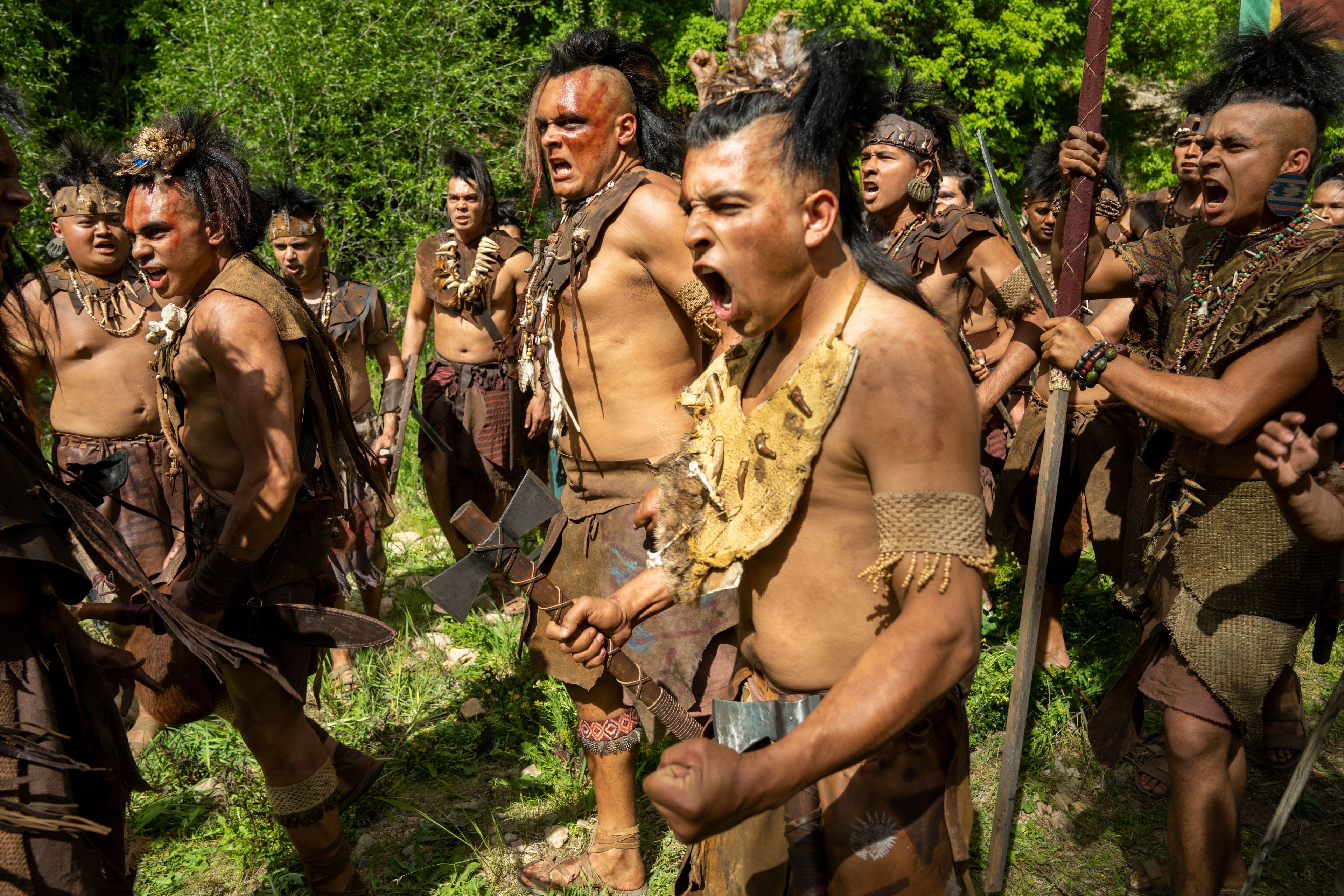 The Lamanites prepare for war and begin to march.