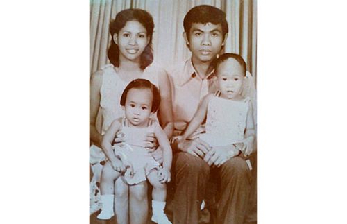 Bautista family in 1973