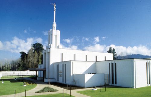 the Santiago Chile temple