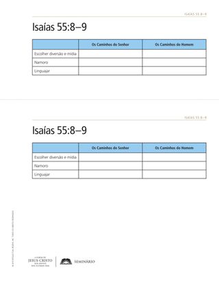 exercício de comparação